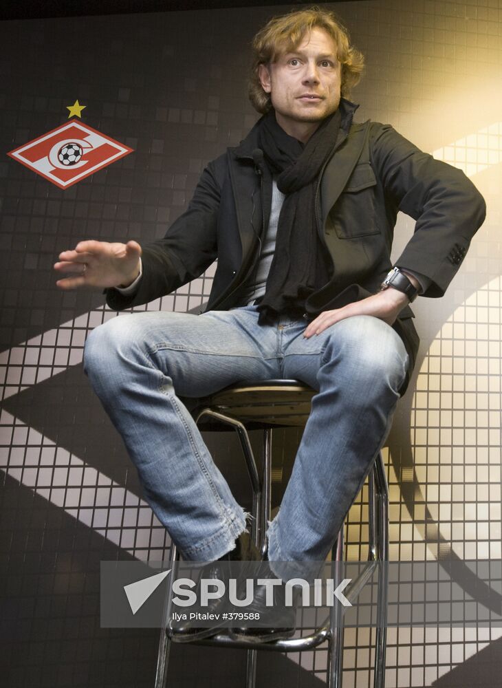 Presenting new Spartak football-club uniform
