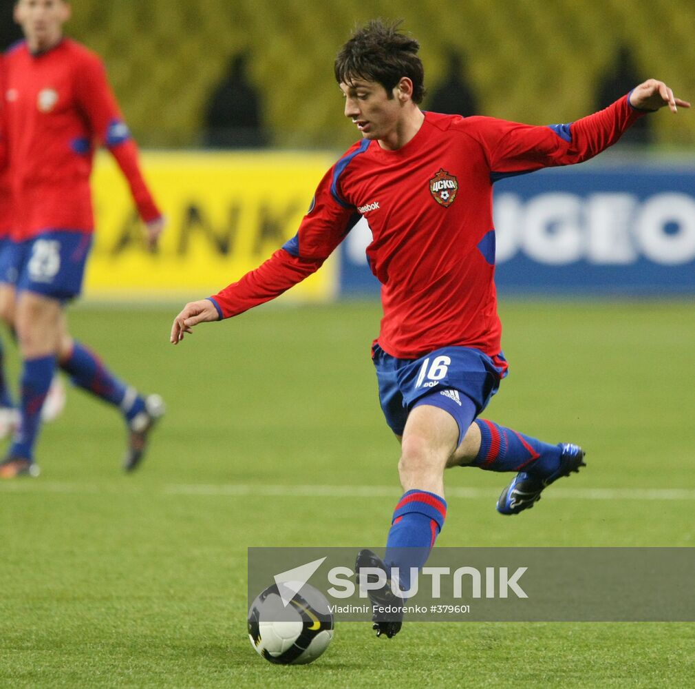 UEFA Cup. CSKA Moscow vs. Shakhtar Donetsk