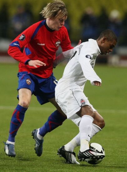 UEFA Cup. CSKA Moscow vs. Shakhtar Donetsk