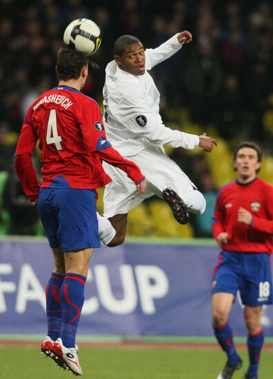 UEFA Cup. CSKA Moscow vs. Shakhtar Donetsk