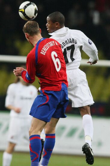 UEFA Cup. CSKA Moscow vs. Shakhtar Donetsk