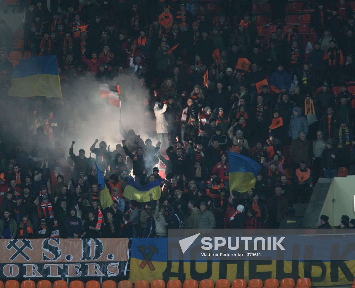 UEFA Cup. CSKA Moscow vs. Shakhtar Donetsk