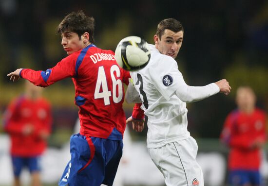 UEFA Cup. CSKA Moscow vs. Shakhtar Donetsk