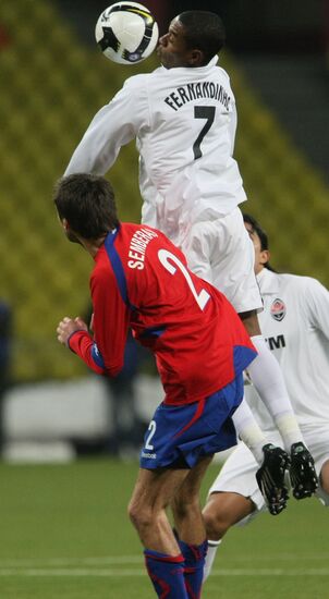 UEFA Cup. CSKA Moscow vs. Shakhtar Donetsk