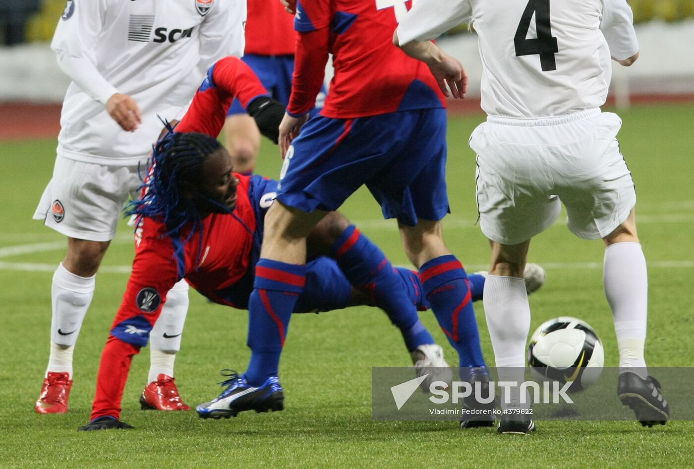 UEFA Cup. CSKA Moscow vs. Shakhtar Donetsk