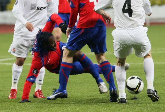 UEFA Cup. CSKA Moscow vs. Shakhtar Donetsk