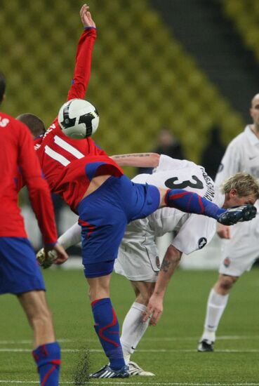 UEFA Cup. CSKA Moscow vs. Shakhtar Donetsk