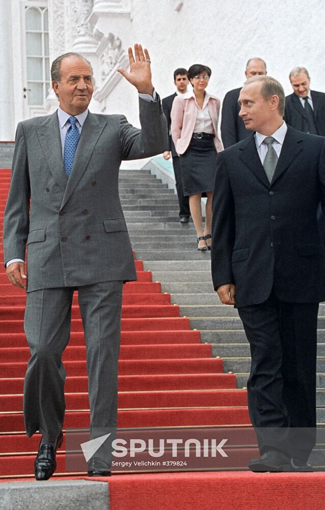 Vladimir Putin, Juan Carlos I
