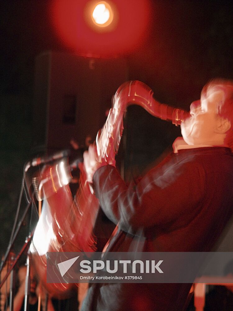 Anton Rumyantsev at Jazz at the Hermitage Garden festival