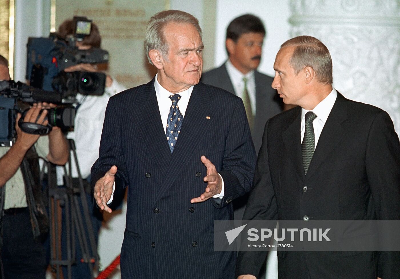 Vladimir Putin, Johannes Rau