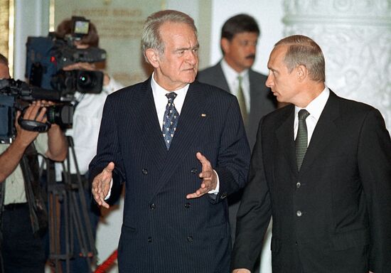 Vladimir Putin, Johannes Rau