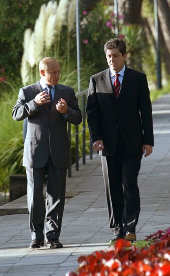 Vladimir Putin, Georgi Parvanov