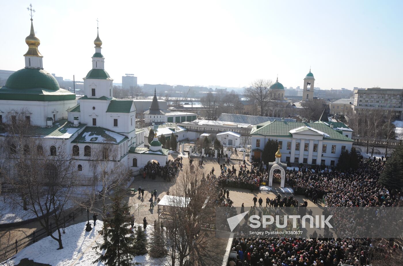 First peal of the Danilov bells