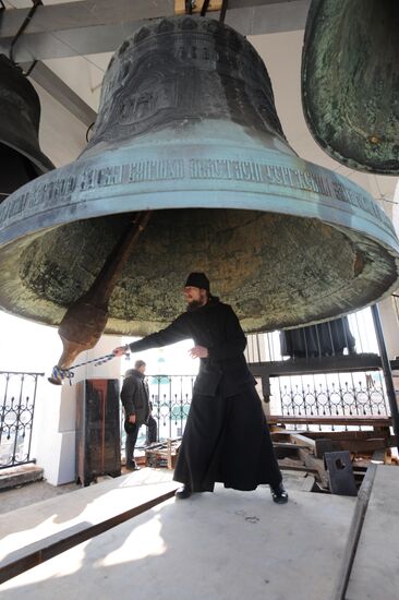First peal of the Danilov bells