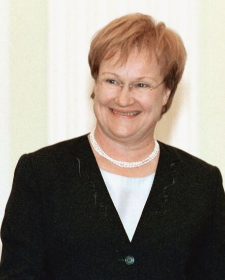 Finnish President Tarja Halonen