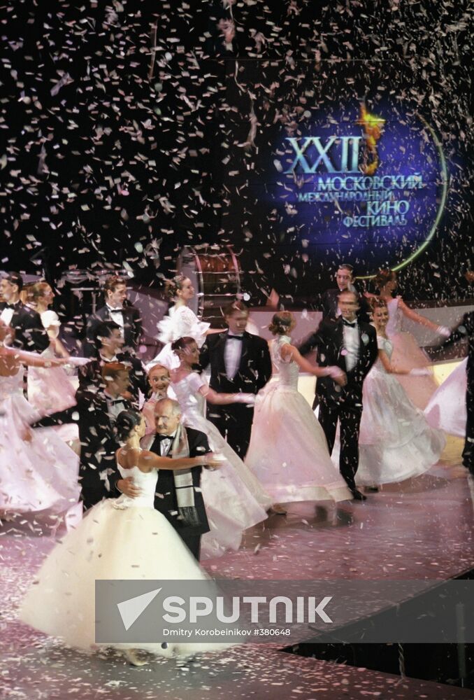 22nd Moscow International Film Festival opening ceremony