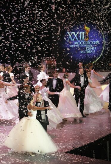22nd Moscow International Film Festival opening ceremony