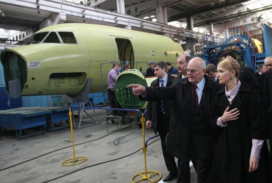 Yulia Tymoshenko pays working visit to Kharkiv Region