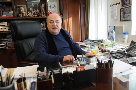 Theater Union Chairman Alexander Kalyagin