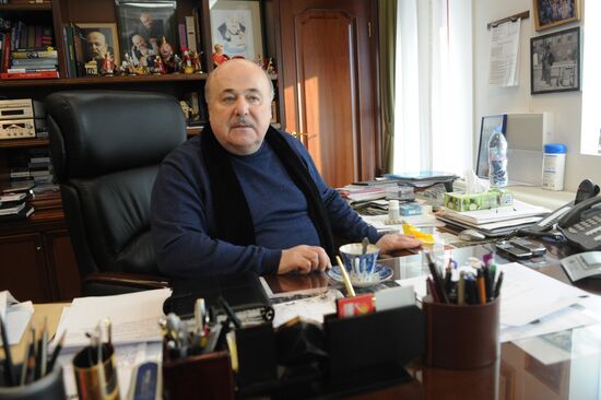 Theater Union Chairman Alexander Kalyagin