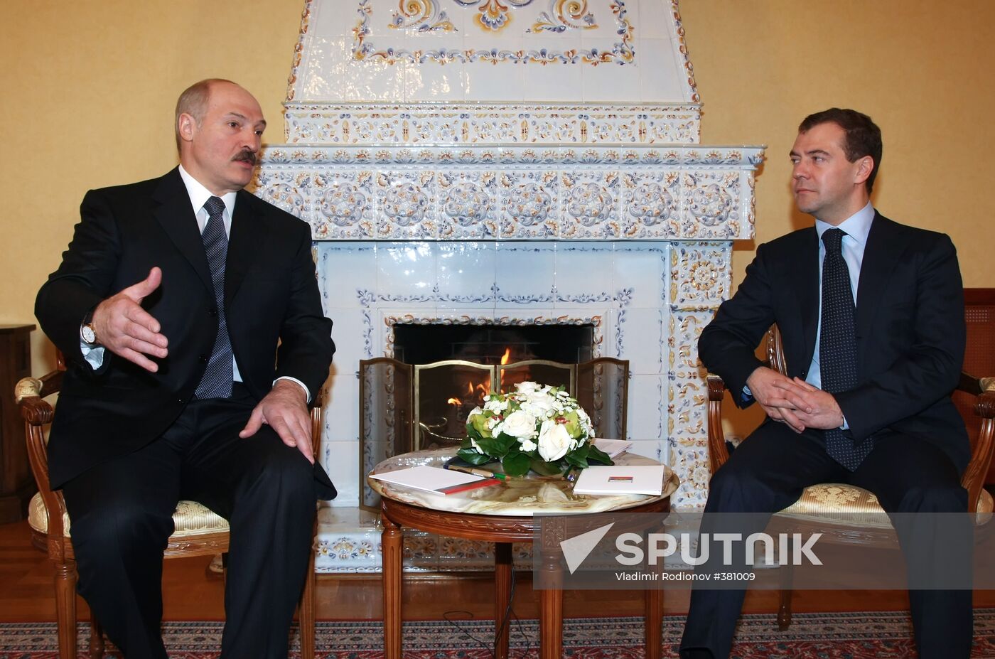 Dmitry Medvedev, Alexander Lukashenko