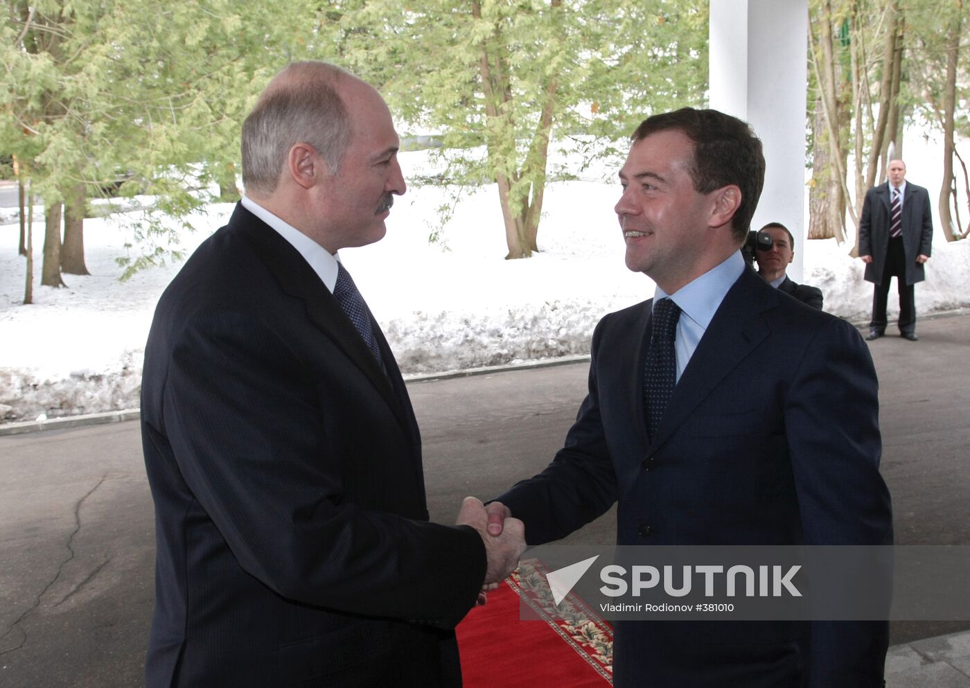 Dmitry Medvedev, Alexander Lukashenko