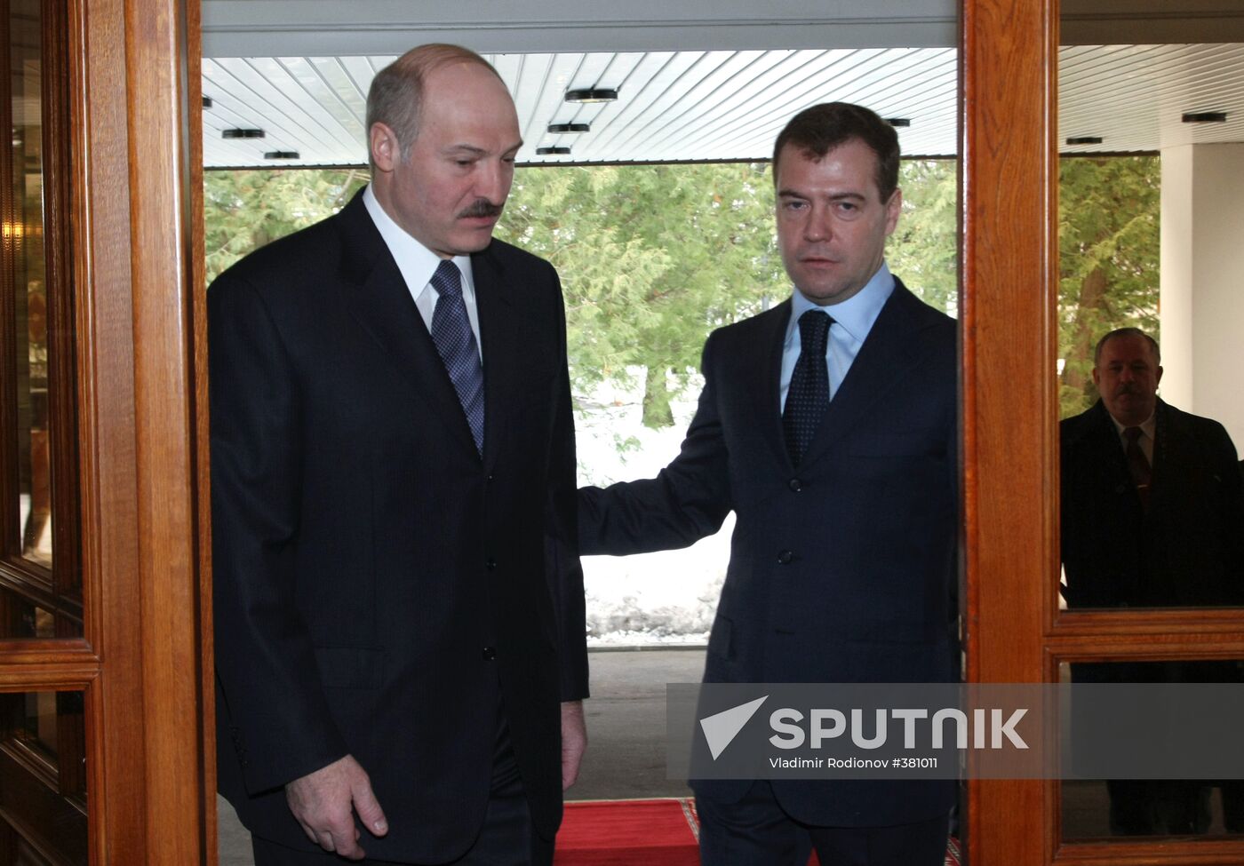 Dmitry Medvedev, Alexander Lukashenko