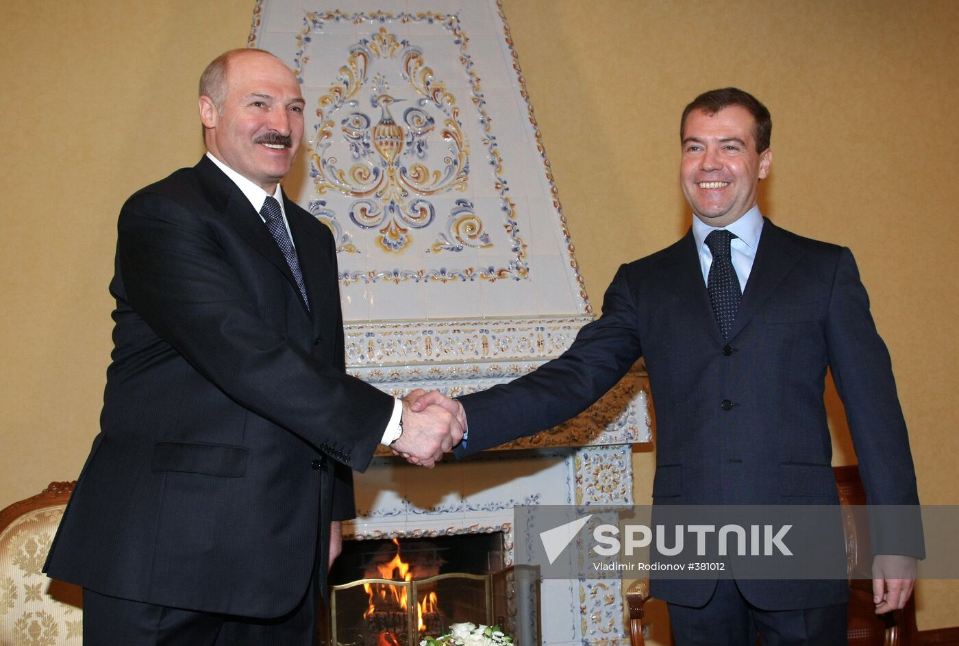 Dmitry Medvedev, Alexander Lukashenko