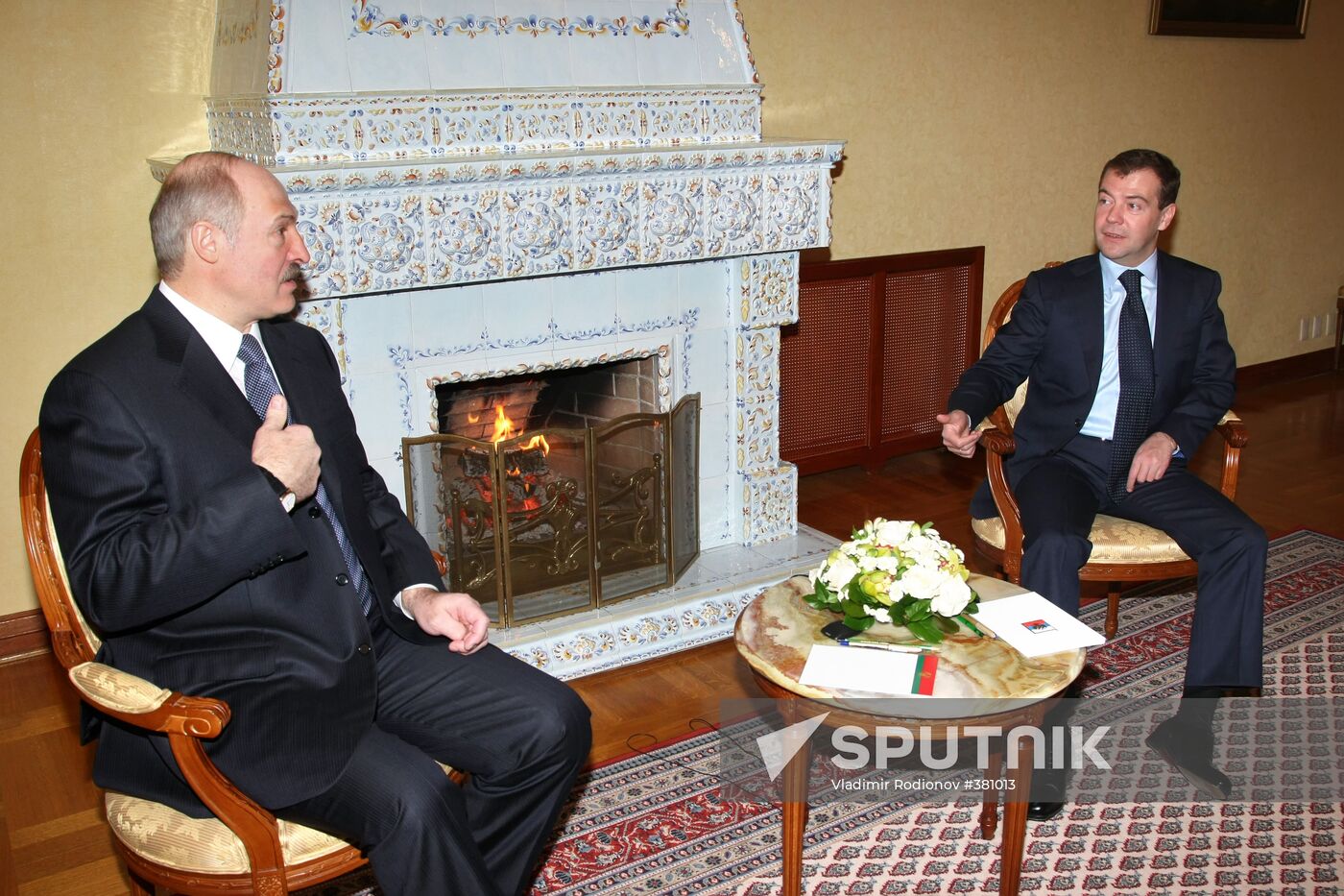 Dmitry Medvedev, Alexander Lukashenko