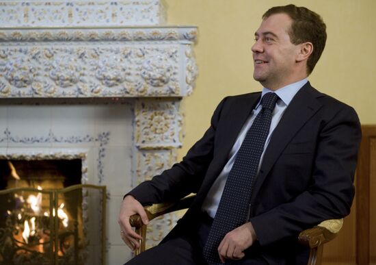 President Dmitry Medvedev