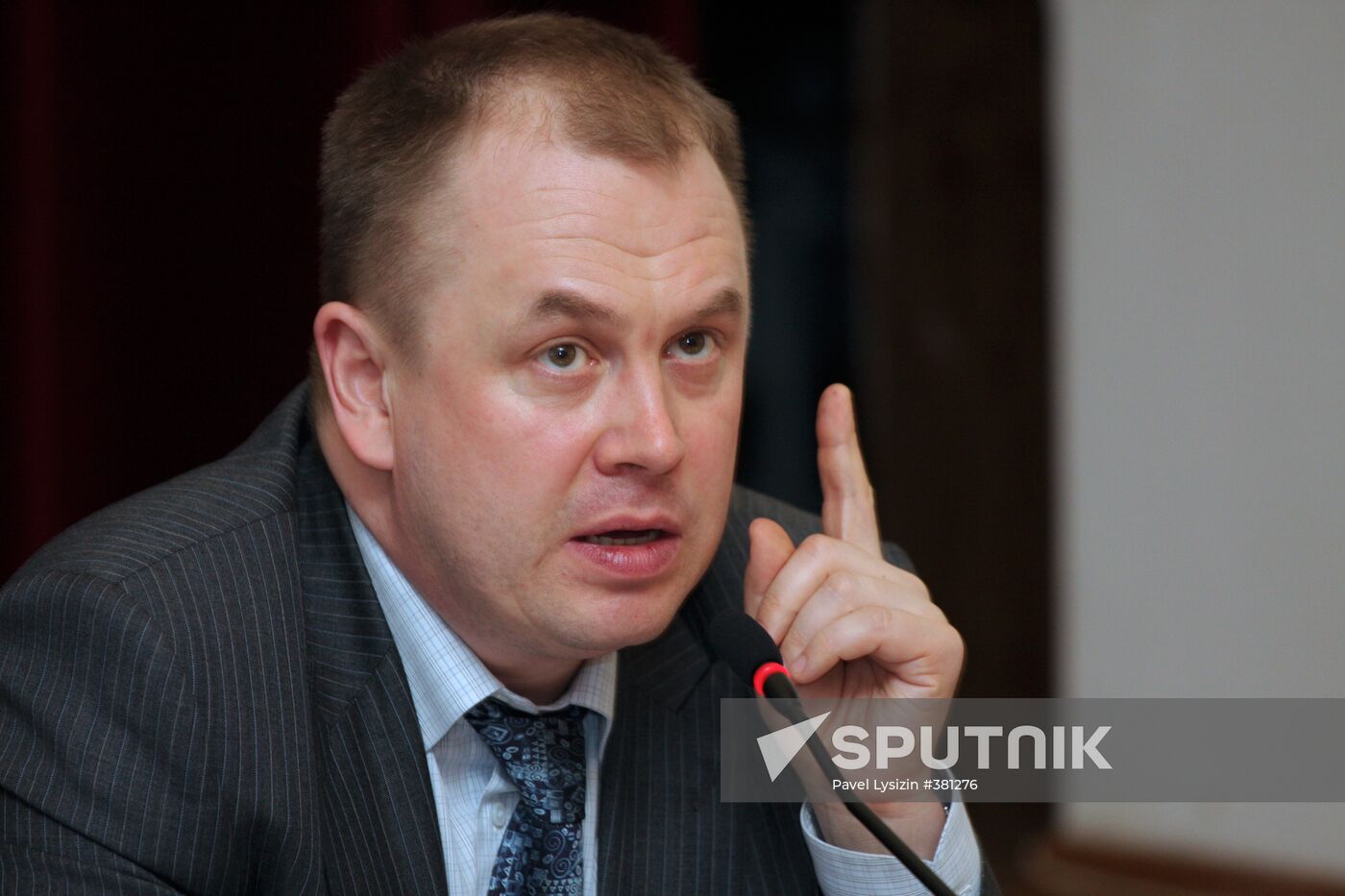 Deputy Minister of Industry and Trade Stanislav Naumov
