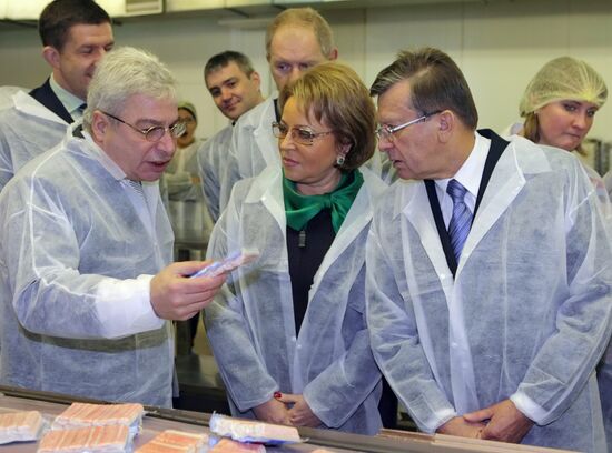 Viktor Zubkov and Valentina Matviyenko