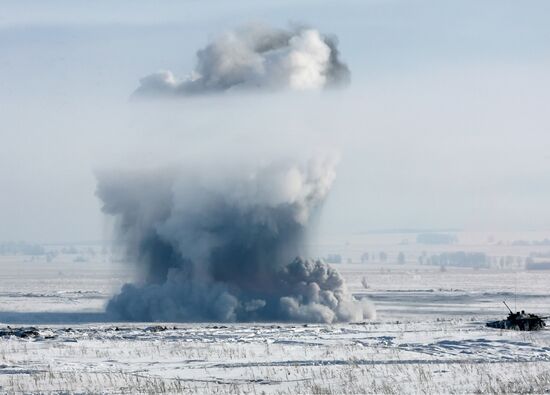 Russia conducts tactical exercise in Kemerovo Region
