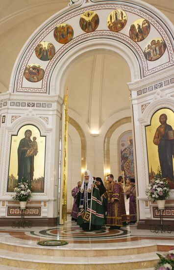 Russian Orthodox Patriarch Kirill visits Kaliningrad