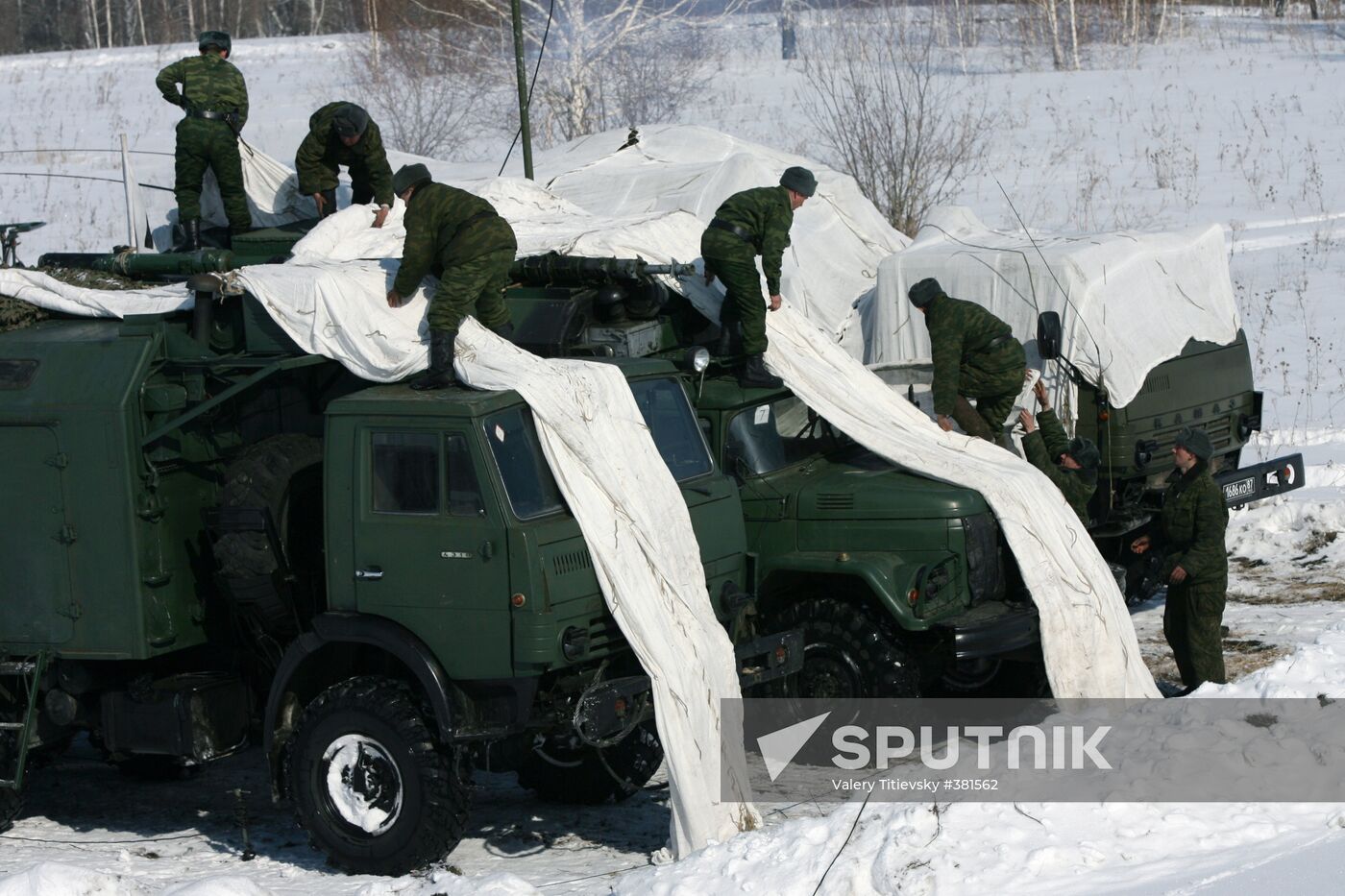 Russia conducts tactical exercise in Kemerovo Region