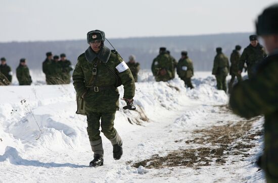 Russia conducts tactical exercise in Kemerovo Region