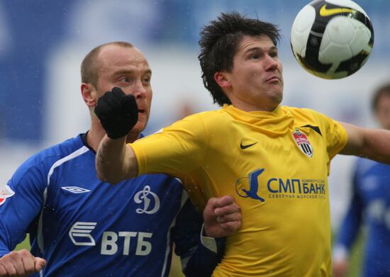 Russian Football Premier League: Dinamo Moscow vs. Khimki 3-2