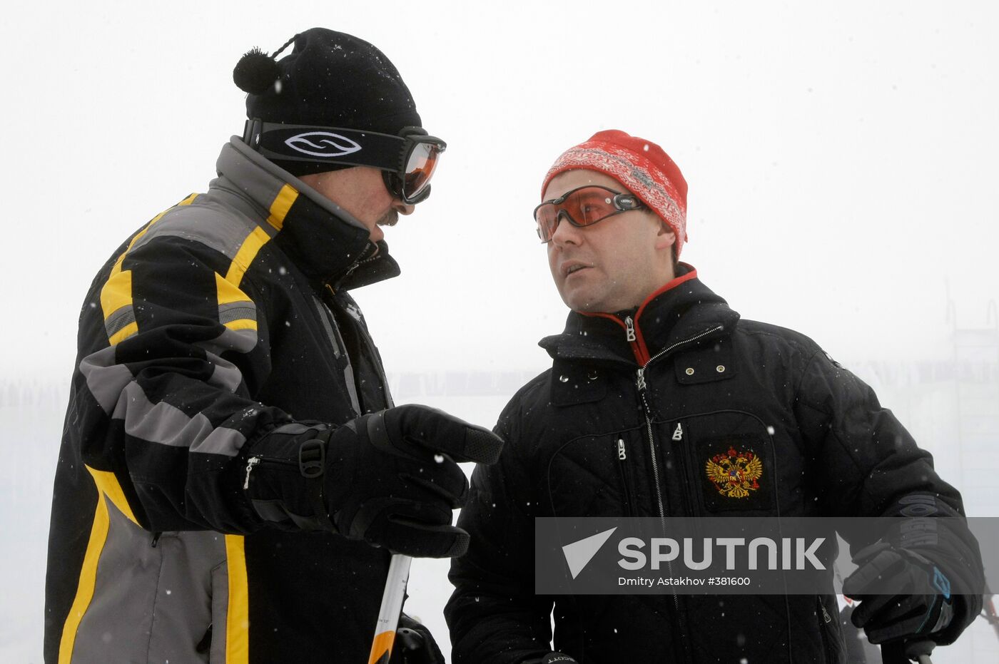 Russian, Belarusian presidents visit Krasnaya Polyana ski resort