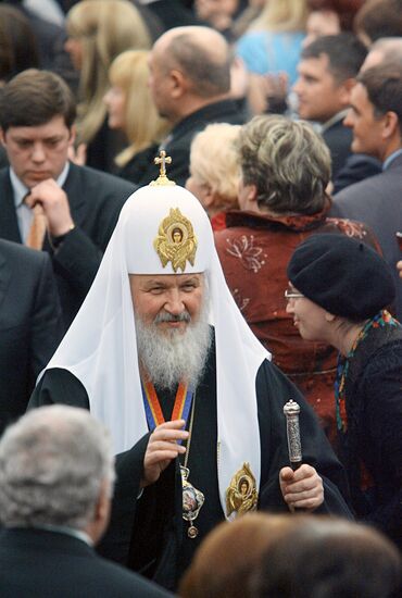 Patriarch is the first honorary citizen of Kaliningrad Region