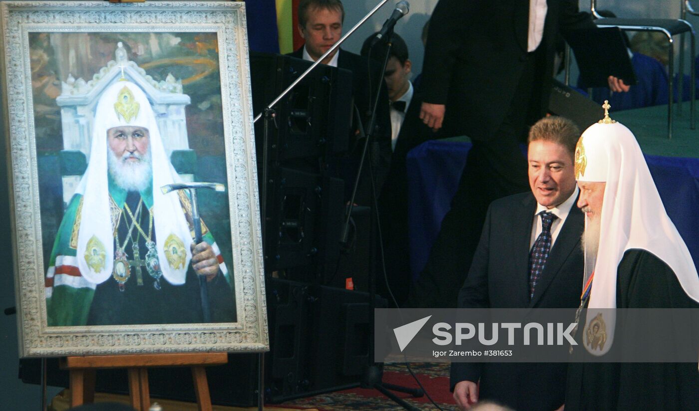 Patriarch is the first honorary citizen of Kaliningrad Region