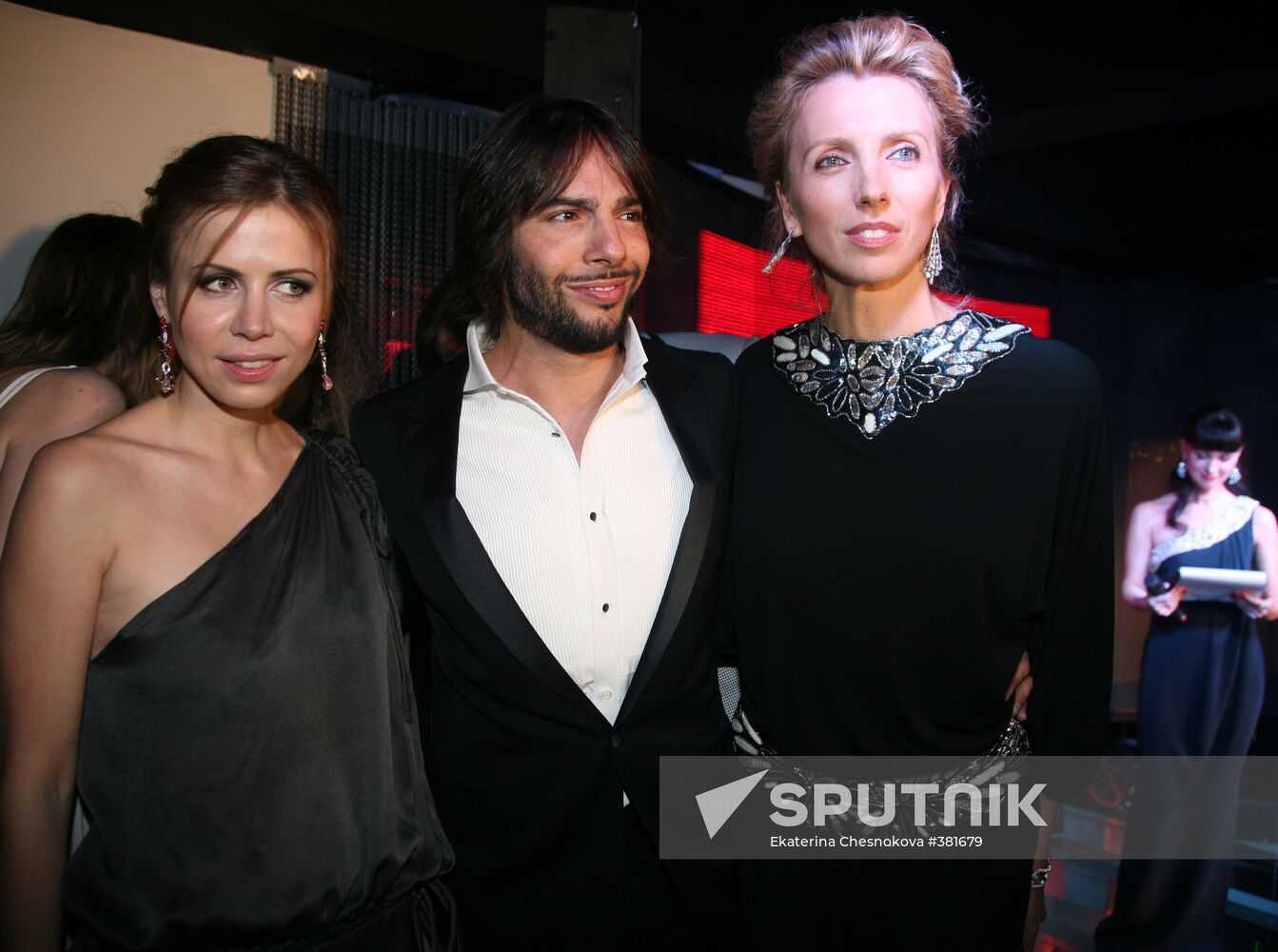 Polina Deripaska, Joaquín Cortés, Svetlana Bondarchuk