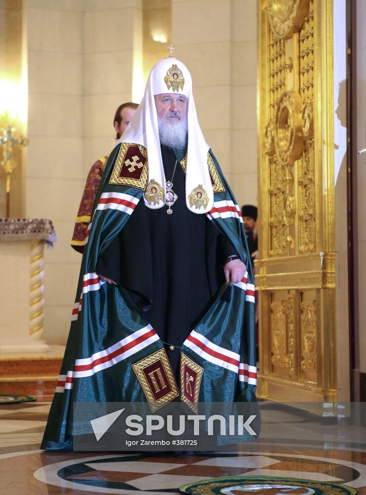 Primatial visit of Patriarch Kirill to Kaliningrad