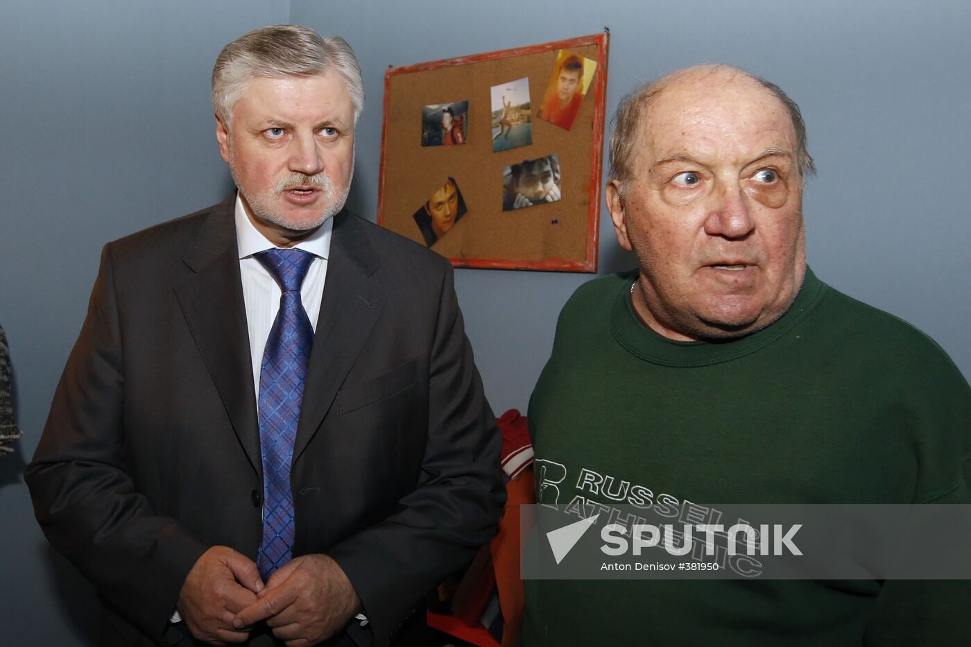 Sergei Mironov meets with the Gorki Film Studios Management