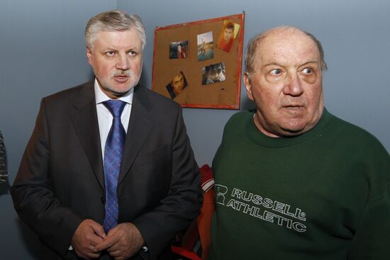 Sergei Mironov meets with the Gorki Film Studios Management