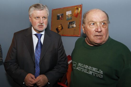 Sergei Mironov meets with the Gorki Film Studios Management