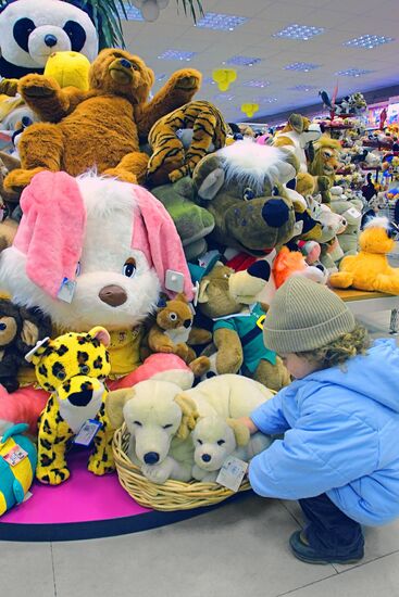 Toys at Children's World department store