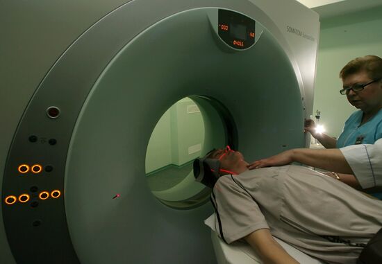 Presenting medical equipment in Kaliningrad