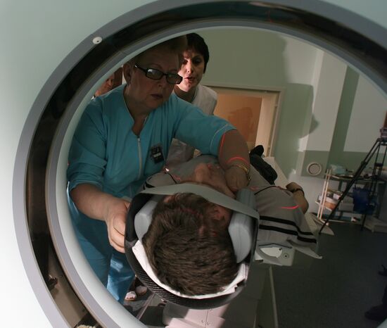 Presenting medical equipment in Kaliningrad