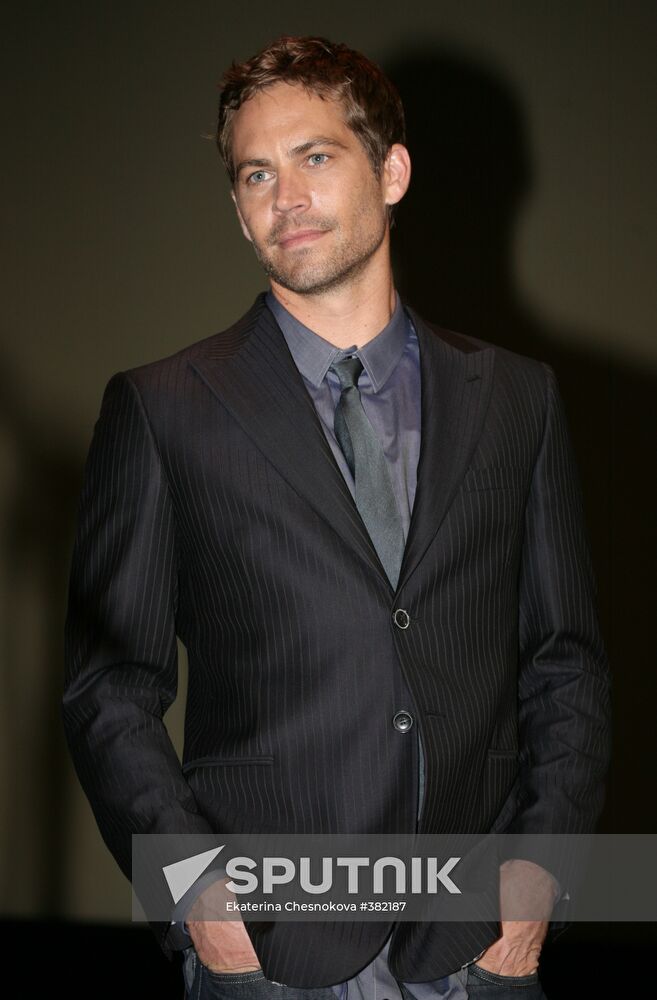 Actor Paul Walker