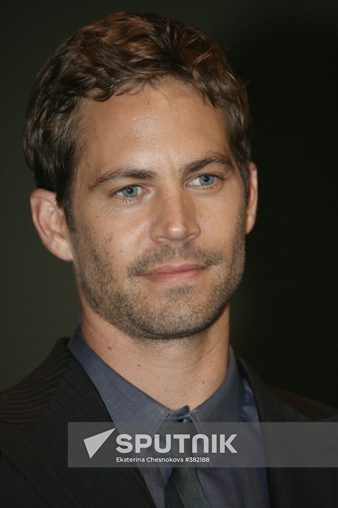 Actor Paul Walker